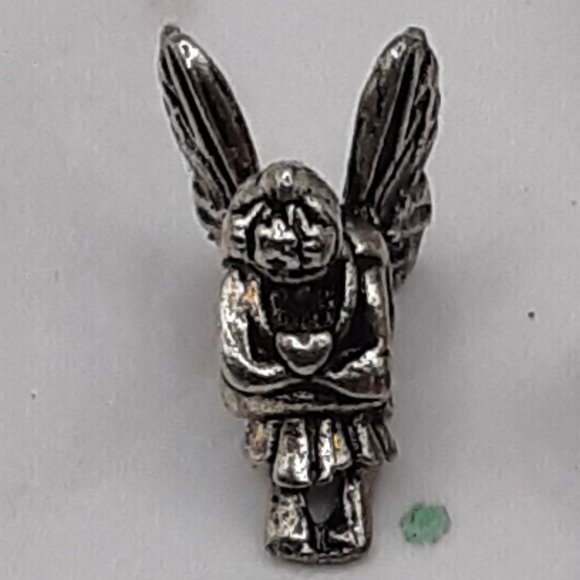 Fairies Set Of 5 Tibetan Silver Alloy Beads For European Style Charm Bracelets - Picture 5 of 13